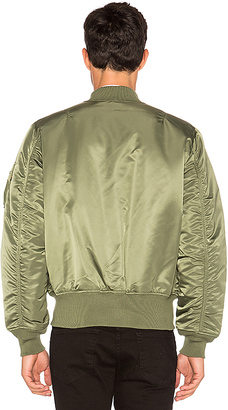 Alpha Industries MA 1 Blood Chit Bomber Jacket