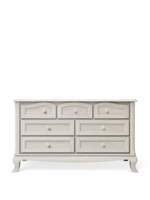 Romina Cleopatra 7 Drawer Chest in Washed White