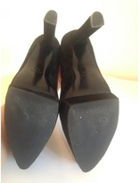 Thumbnail for your product : Theyskens' Theory Black Suede Heels