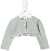 Thumbnail for your product : Paz Rodriguez Cropped Cotton Cardigan