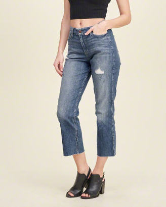 Hollister High Rise Straight Jeans