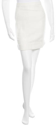 L'Agence Textured Mini Skirt