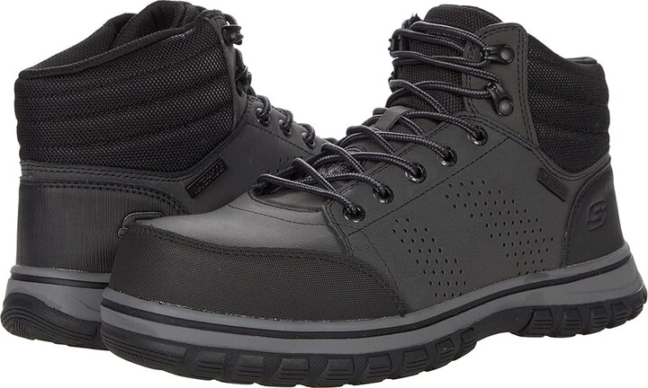 Skechers Mccoll - Dassah Composite Toe (Black) Men's Shoes - ShopStyle Boots