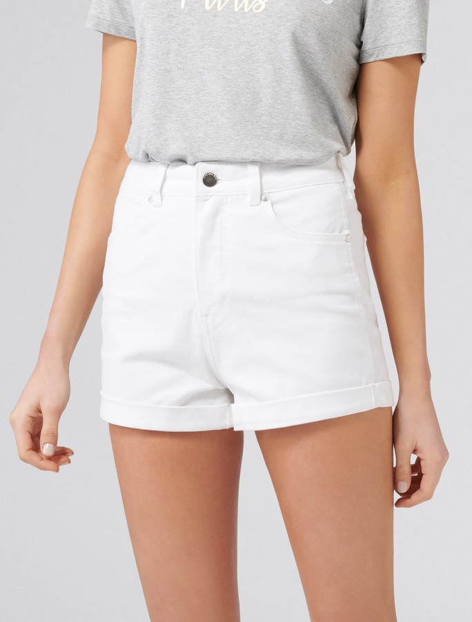 forever new denim shorts