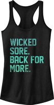Thumbnail for your product : Unbranded Juniors' Chin-Up Wicked Sore Ideal Racerback Tank Top