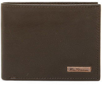 Ben Sherman Hackney Leather Passcase Wallet
