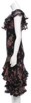 Thumbnail for your product : Ralph Lauren Floral Silk Dress