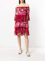 Thumbnail for your product : Blugirl floral print off shoulder dress
