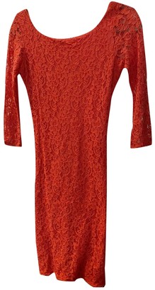orange lace dresses uk