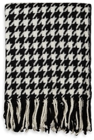 Thumbnail for your product : A & R Cashmere Cashmere Blend Houndstooth Throw