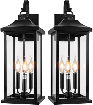 Red Barrel Studio Extra Large Outdoor Wall Lamp Holder