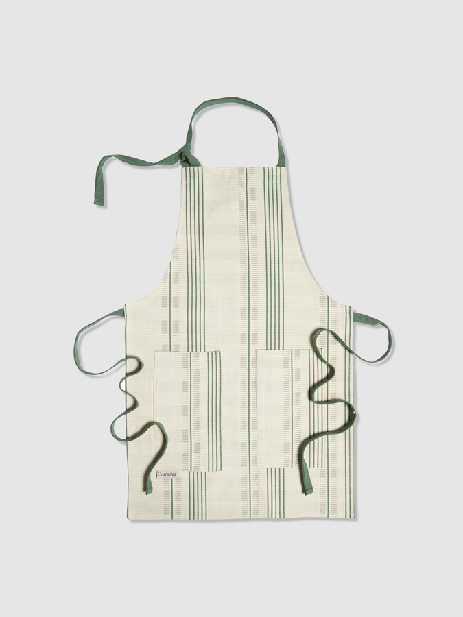 KATOOM Christmas Apron Cartoon Kitchen Aprons Professional Chef Print Pinafore Deer Head Style for Festival Cooking Baking BBQ Party Restaurant Home Decoration 