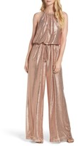 Thumbnail for your product : Vince Camuto Women's Metallic Halter Jumpsuit