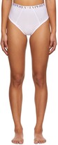 Thumbnail for your product : La Perla White High Waist Comfort Zone Briefs