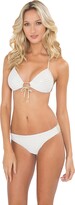 Thumbnail for your product : Luli Fama Women's Moon Over Miami Molded Push-Up Halter Bikini Top