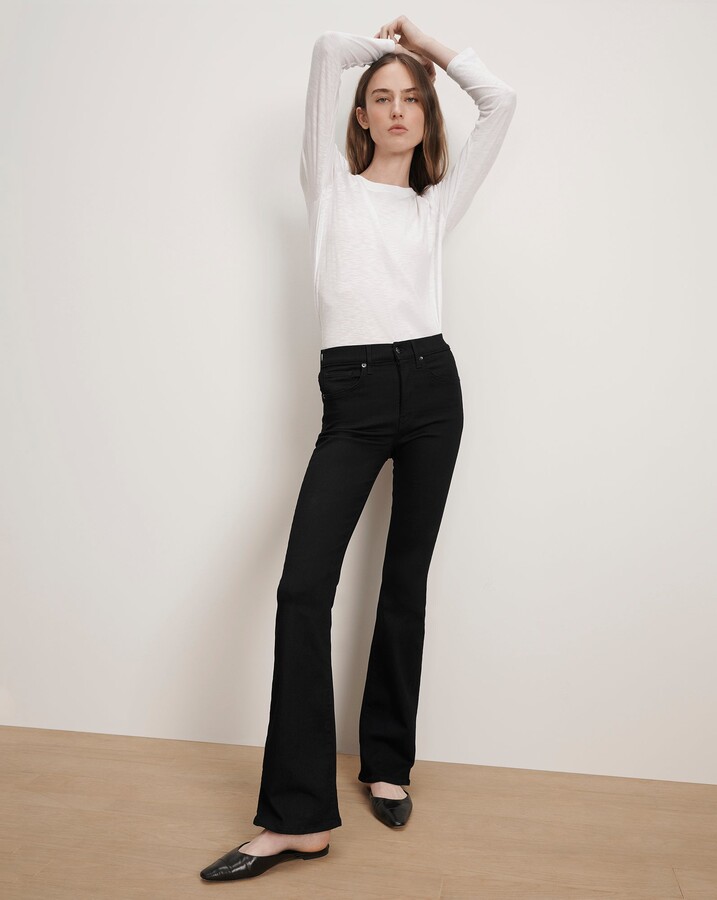 Veronica Beard Beverly Skinny-Flare Jean