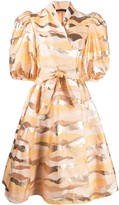 Thumbnail for your product : Stine Goya Abstract-Pattern Flared Dress