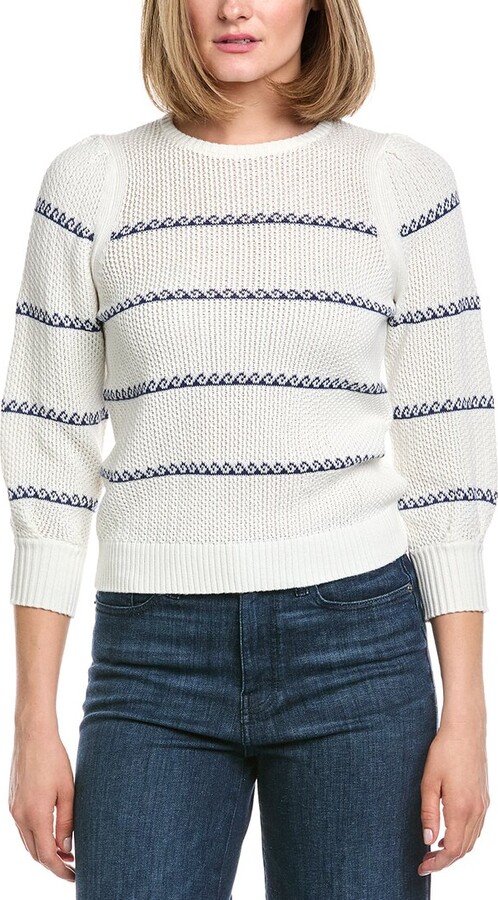 Hannah Rose Blythe Cashmere-Blend Knit Sweater