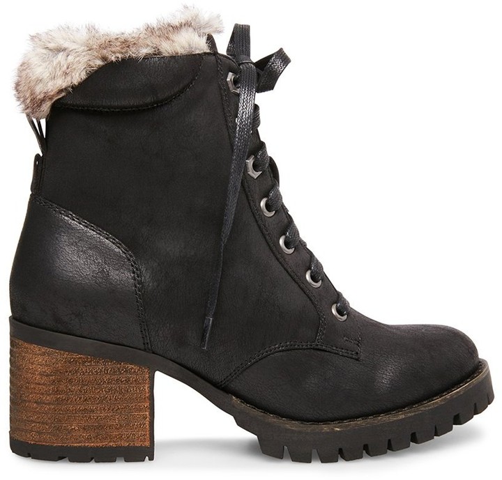 steve madden comfort black boots