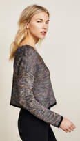 Thumbnail for your product : Raquel Allegra Square V Neck Sweater