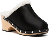 Thumbnail for your product : Sleeper Matilda shearling clogs
