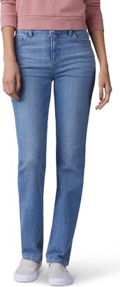 Lee Women's Classic Fit Monroe Straight-leg Jeans