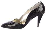 Thumbnail for your product : Walter Steiger Embossed Pointed-Toe Pumps