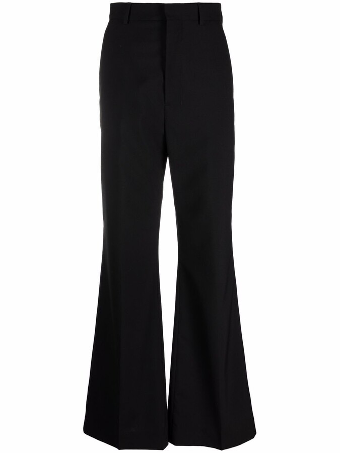 Flared Dress Pants Black | Shop The Largest Collection | ShopStyle