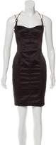 Thumbnail for your product : Just Cavalli Halter Mini A-Line Dress