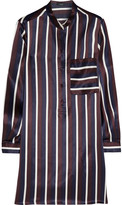 Thumbnail for your product : Joseph Shirty striped silk-satin tunic