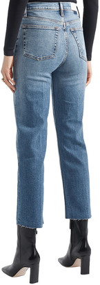 RE/DONE Ultra High Rise Stove Pipe Comfort Stretch Straight-leg Jeans
