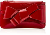 Thumbnail for your product : DELPOZO M'O Exclusive Mini Patent Bow Clutch