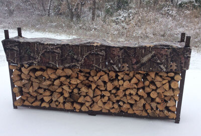 Woodhaven Firewood Log Rack