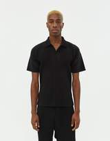 Thumbnail for your product : Issey Miyake Homme Plisse Men's Basics Polo Shirt in Black, Size 3
