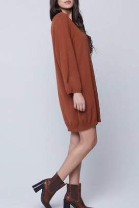 Knot Sisters Toffee Sweater Dress