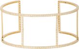 Thumbnail for your product : Ileana Makri Diamond & Gold Cage Cuff-Colorless