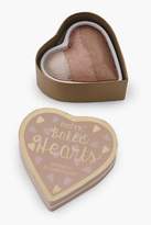 Thumbnail for your product : boohoo NEW Womens Technic Baked Hearts Bronzer Powder in Bronze size One Size