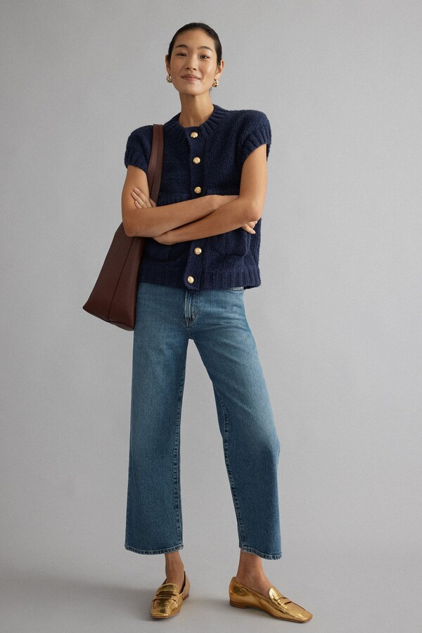 Rupert Sanderson Gold Eel Doublet Loafers