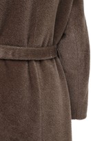 Thumbnail for your product : Agnona Brushed Alpaca Coat W/ Belt