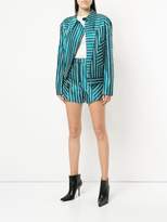 Thumbnail for your product : Self-Portrait striped shorts