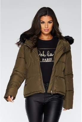 quiz padded jacket