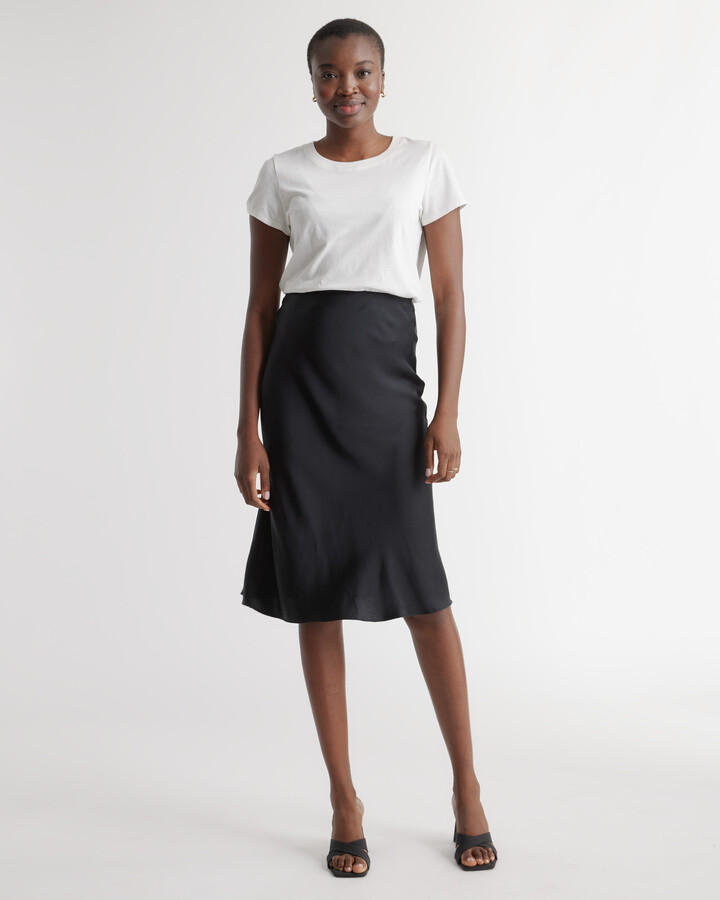 Quince 100% Washable Silk Skirt