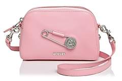 Versace Versus Safety Pin Leather Crossbody