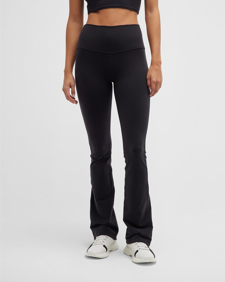 high waist bootcut leggings