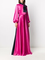 Thumbnail for your product : Roksanda Flared Silk Maxi Dress