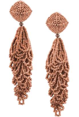 Sachin + Babi beaded chandelier earrings