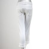 Thumbnail for your product : Vera Wang Simply vera striped cuffed capris - women's