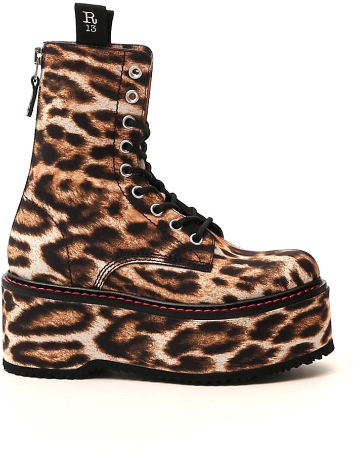 Leopard Print Platform Shoes | Shop the 