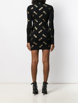 Thumbnail for your product : Versace Logo Sweater Dress