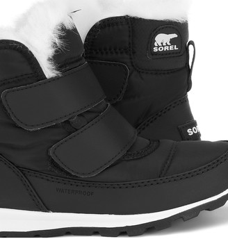 Sorel Kids Whitney shearling-lined boots